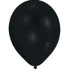 Lateksballonger 10-pakning Ø30 cm – svart
