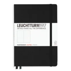 Leuchtturm1917 Notebook A5 Dotted Black – Hardcover