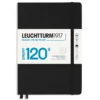 Leuchtturm1917 Notebook A5 Dotted 120g Black – Hardcover