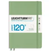Leuchtturm1917 Notebook A5 Plain 120g Sage – Hardcover