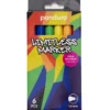 Limitless Marker S Prism Spectrum, sett med 6 akrylpenner – tynn spiss Ø1 mm