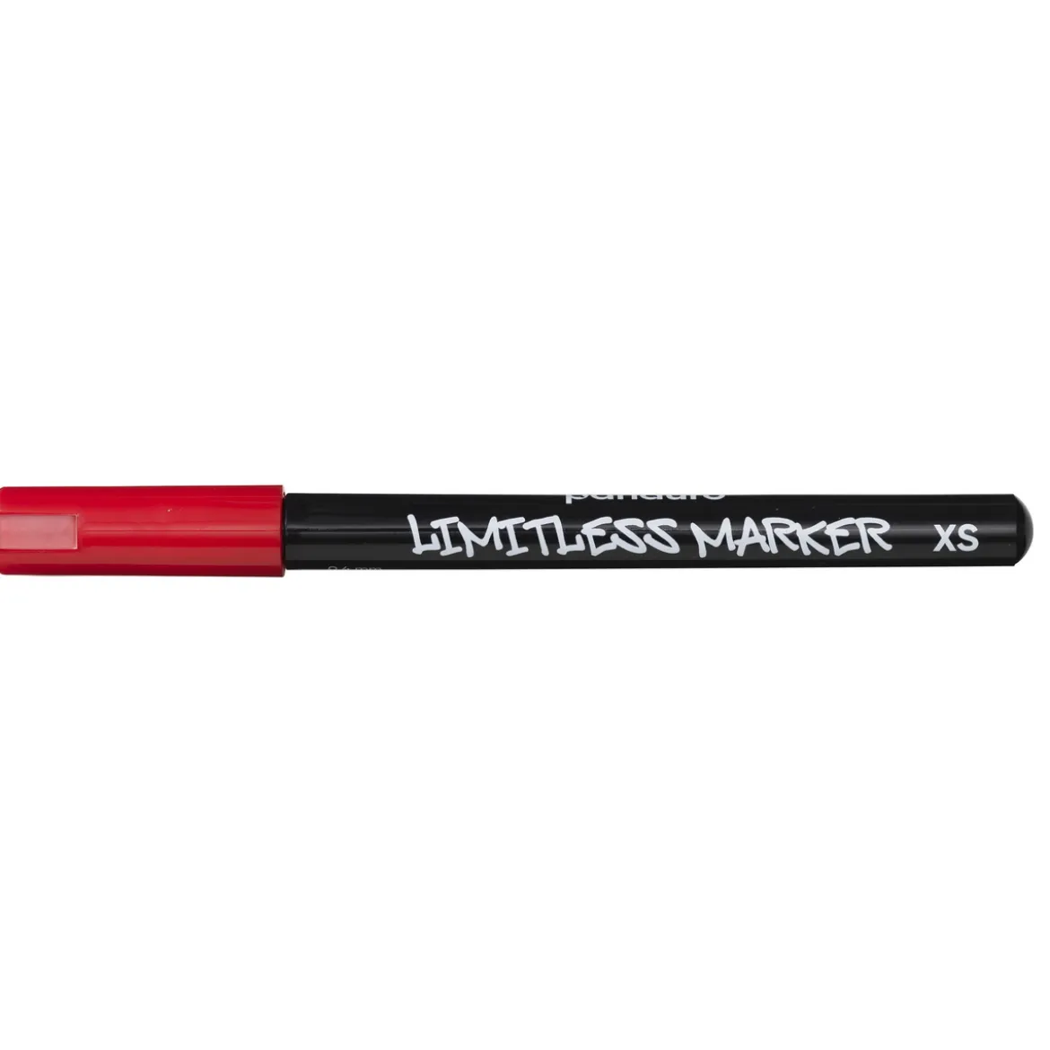 Limitless Marker XS Red – Ekstra tynn spiss Ø0,4 mm
