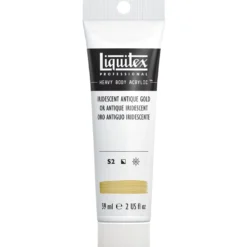 Liquitex Heavy Body akrylmaling 59 ml – 237 Iridescent antique gold