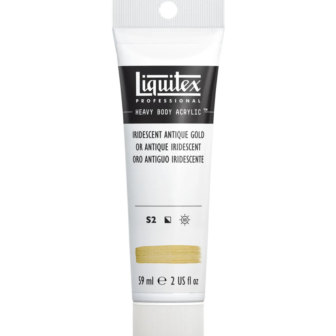 Liquitex Heavy Body akrylmaling 59 ml – 238 Iridescent white