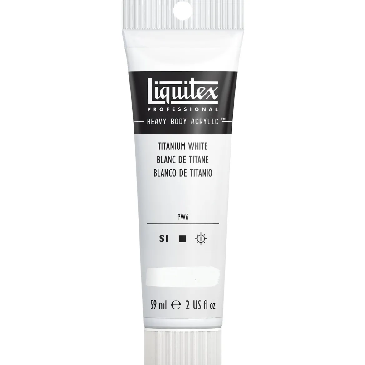 Liquitex Heavy Body akrylmaling 59 ml – 432 Titanium white