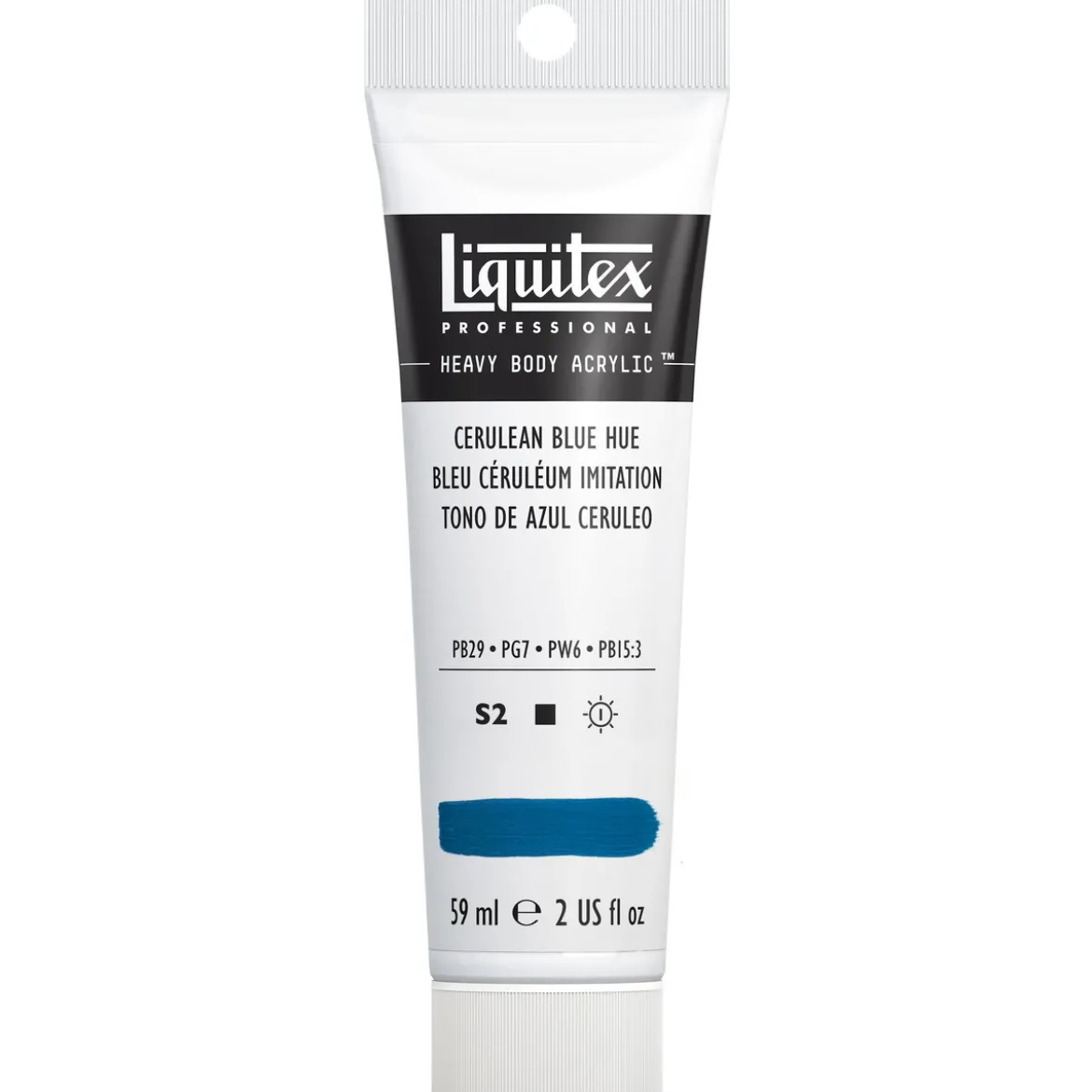 Liquitex Heavy Body akrylmaling 59 ml – 470 Cerulean blue hue