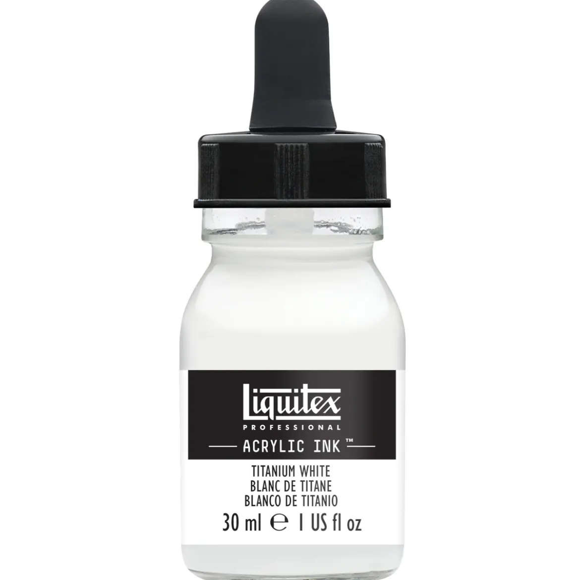 Liquitex Professional Acrylic Ink 30 ml – Titanium white 432