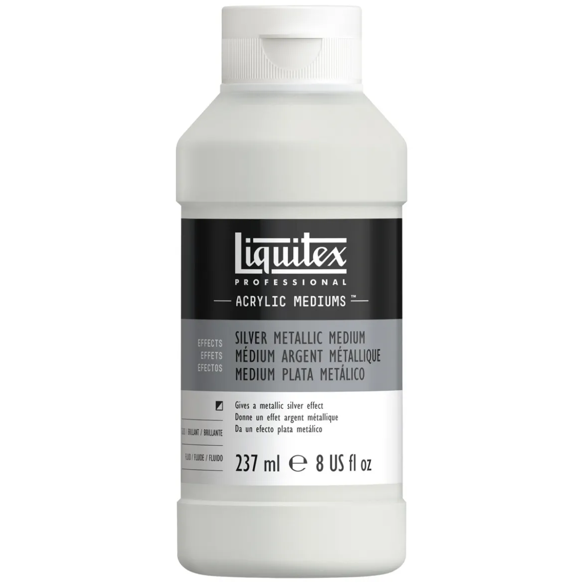 LX Met. silver medium 237 ml
