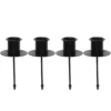 Lysholder på 4 cm stift, for stearinlys med diameter 22 mm. Pakke med 4 stk.