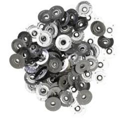 Lysvekeholdere av metall, 100 stk. Diameter 15 mm