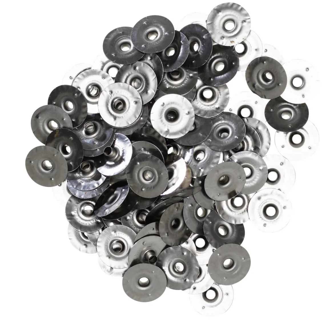 Lysvekeholdere av metall, 100 stk. Diameter 15 mm