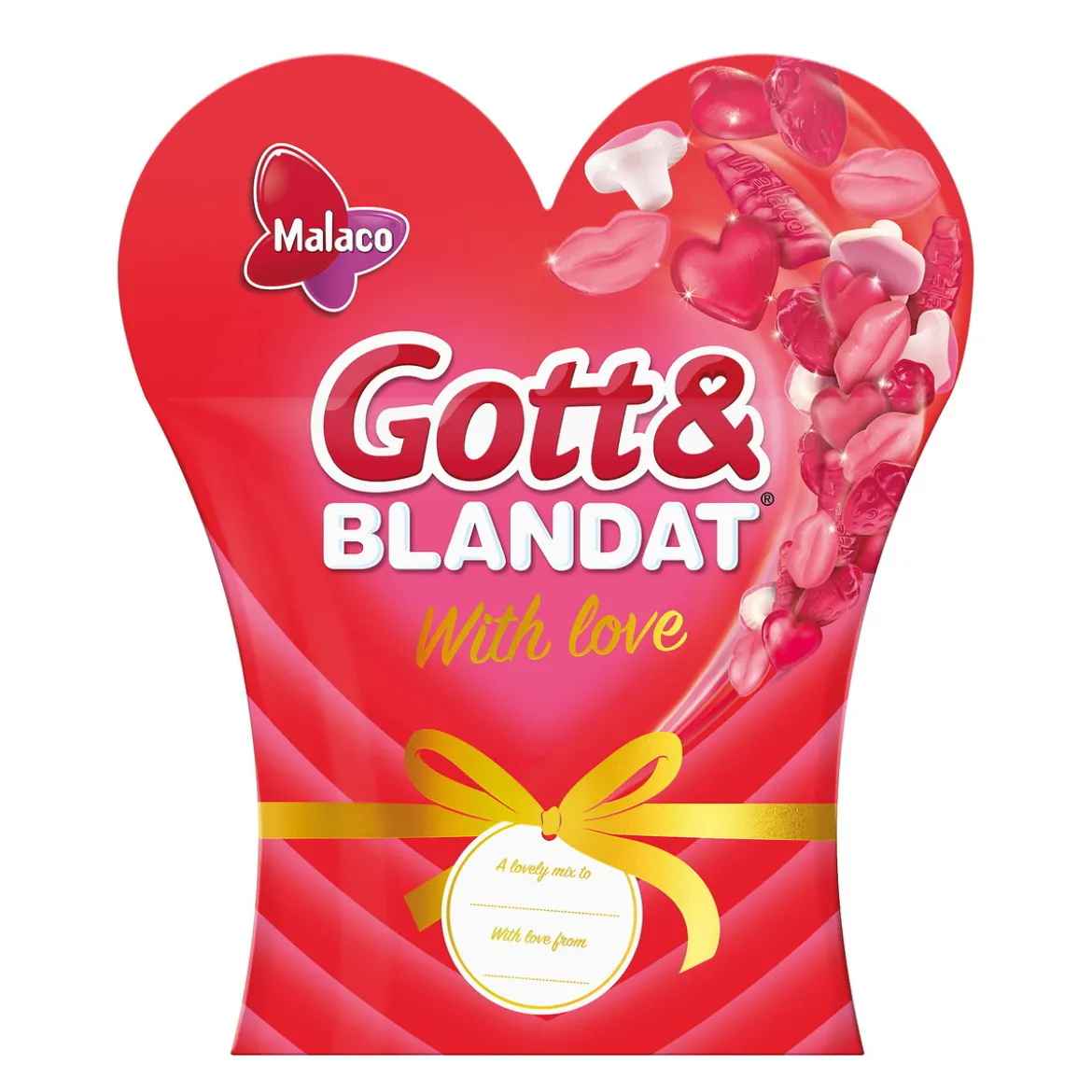 Malaco Gott & Blandat – With Love! 200 gram