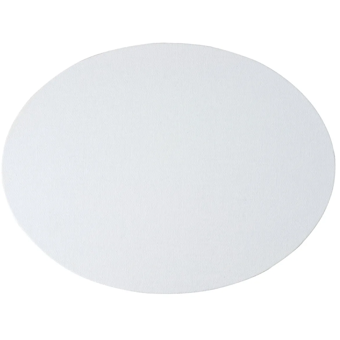 Maleplate lerret oval 13x18 cm