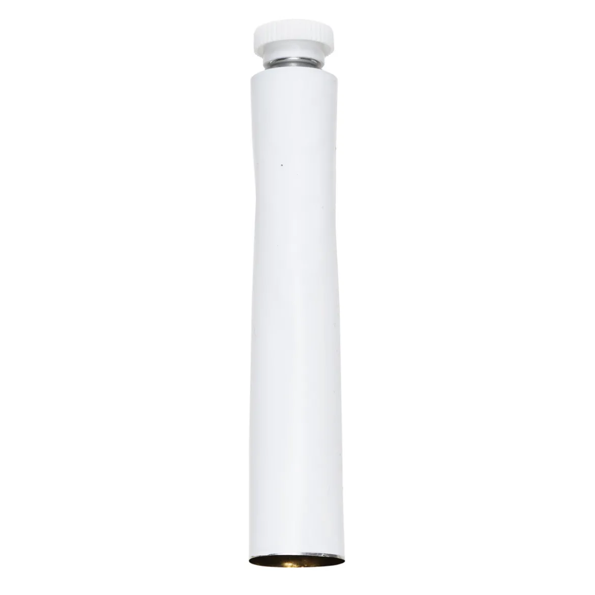 Malingstube tom 22 ml, med skrukork. Laget av aluminium