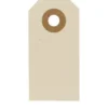 Manila tags Creme 3x6cm 20stk