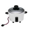 Miniatyrkit riskoker av metall, Ø2,8 cm, høyde 2,5 cm