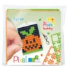 Mini-kit pikselhobby gresskar – med nøkkelring 30×40 mm og 3×144 piksler
