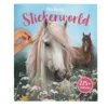 Miss Melody Stickerworld med en mengde hester og 225 klistremerker! 25×29 cm