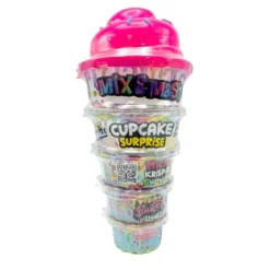 Mix&Mash Cupcake slime set – sprudlende farger og morsomme blandinger