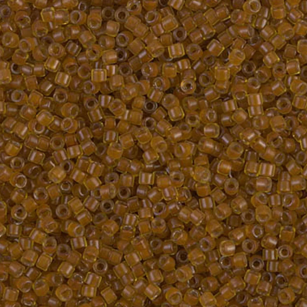 MIYUKI Delica 11/0 brun 5 g – DB1391 Mustard Lined Amber