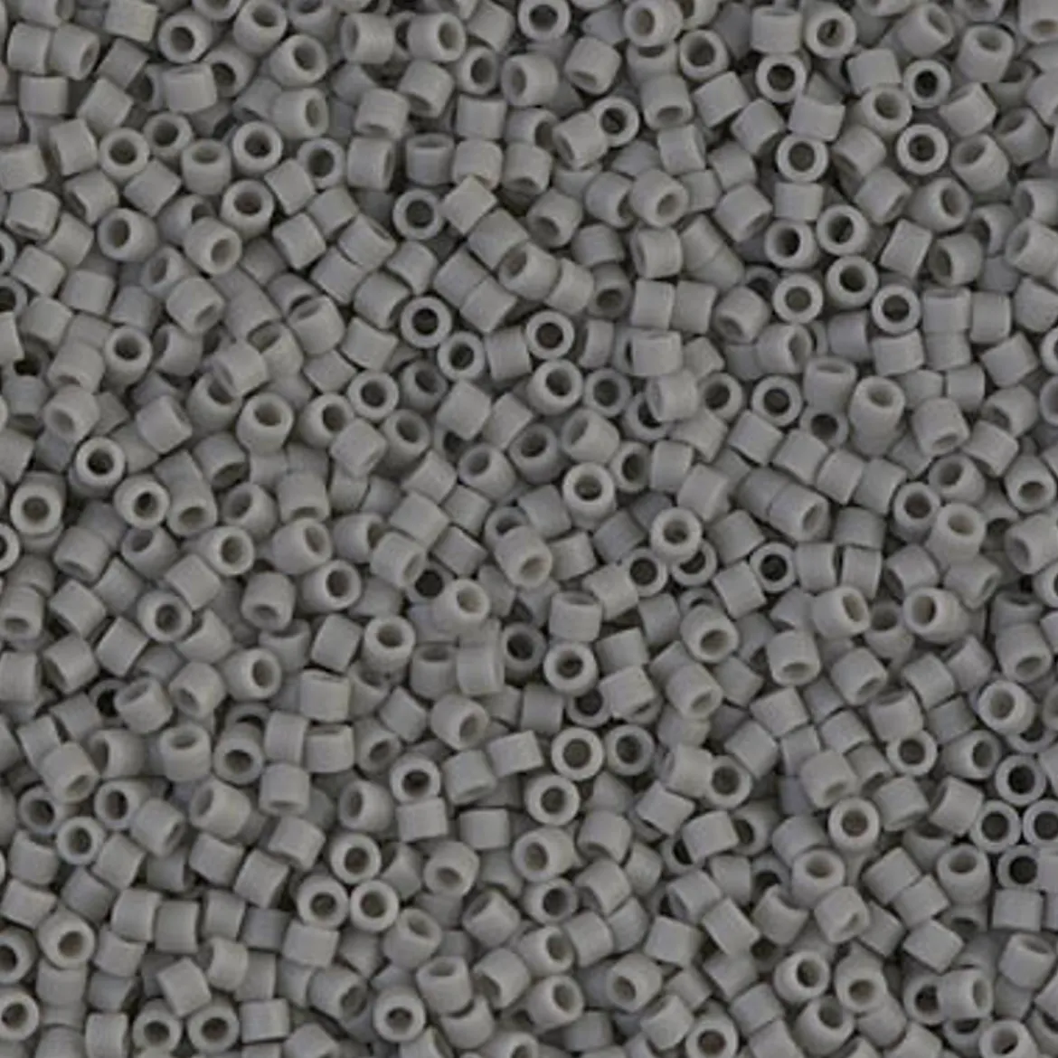 MIYUKI Delica 11/0 grå 5 g – DB0761 Opaque Grey Matted