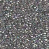 MIYUKI Delica 11/0 grå tr 5 g – DB0107 Transparent Grey Rainbow Iris