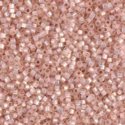 MIYUKI Delica 11/0 lys rosa 5 g – DB0624 Light Rose Silverlined Alabaster