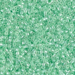 MIYUKI Delica 11/0 lysegrønn 5 g – DB0237 Mint Green Ceylon