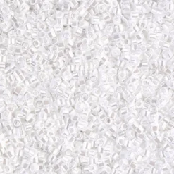 MIYUKI Delica 11/0 perlemor 5 g – DB0201 White Pearl