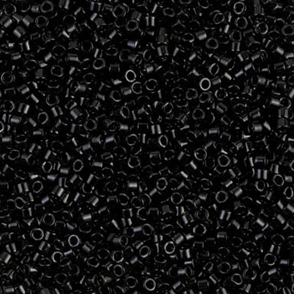MIYUKI Delica 11/0 svart 5 g – DB0010 Black