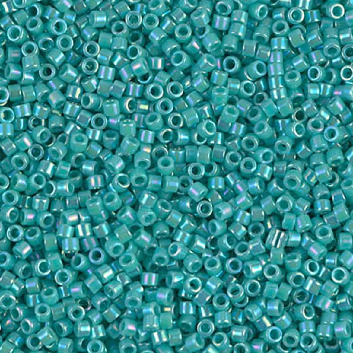 MIYUKI Delica 11/0 turkis 5 g – DB0166 Opaque Turquoise AB