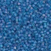 MIYUKI Delica petroleum 5g – DBM0862 Matted Transparent Capri Blue