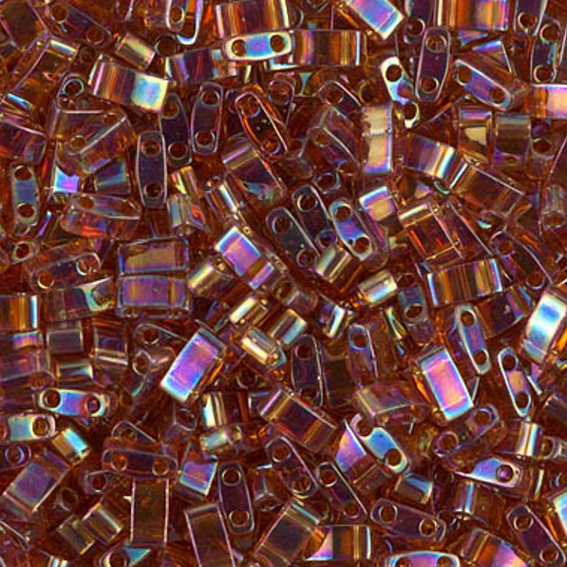 MIYUKI Half Tila Topaz 5g – HTL0257 Transparent Topaz AB