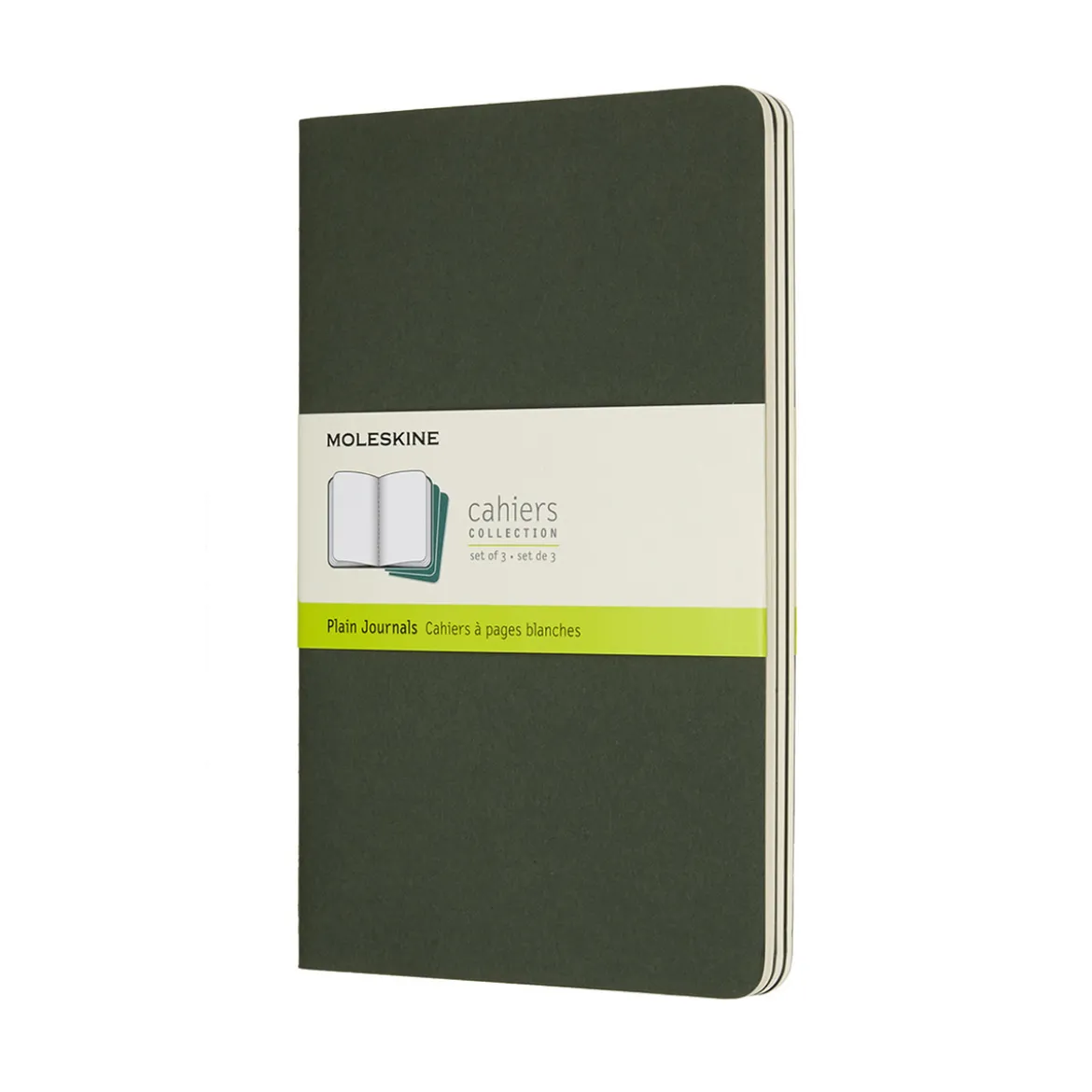 ML Cahier Large Plain grønn