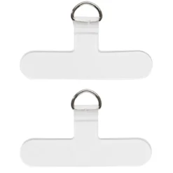 Mobilring, transparent remholder for mobiltelefondeksler, 2-pakning