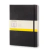 Moleskine Classic Notebook XL (19×25 cm), svart hard perm – 192 rutete sider