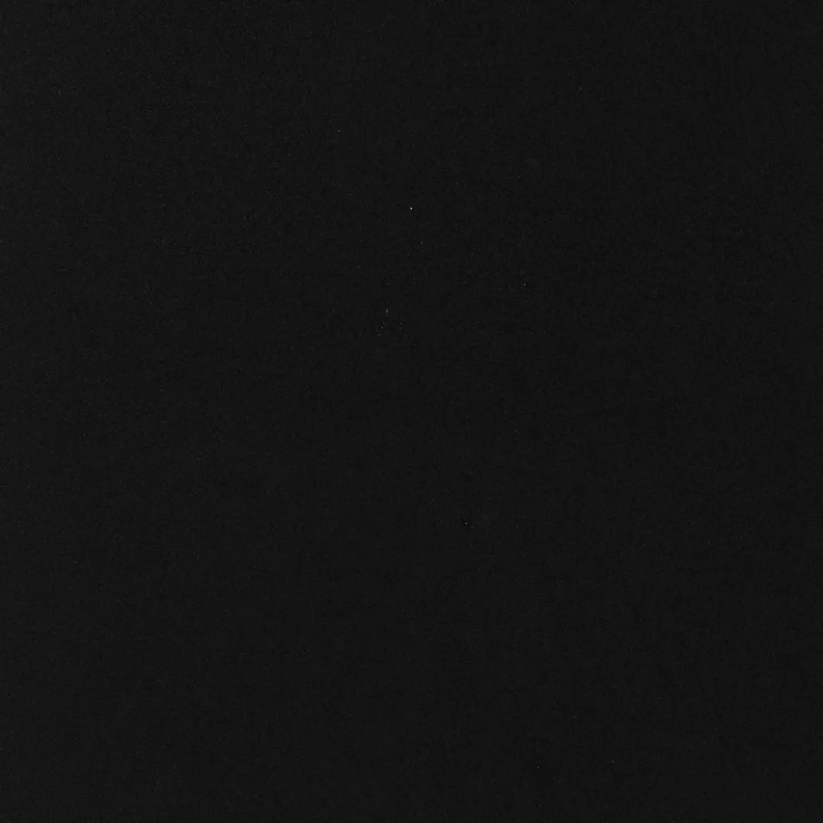 Mosegummi 6 mm Sort 30x46 cm