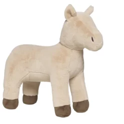 My Hobby Pony, beige udekorert koseponni som inviterer til DIY og hobbyprosjekter, 37×15×36 cm