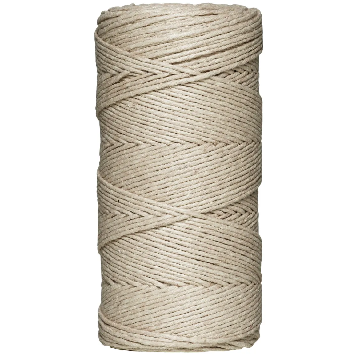 Naturfarget hampsnor – 110 meter, Ø 1,0 mm