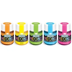 Neonz gelefarger 5-pakning