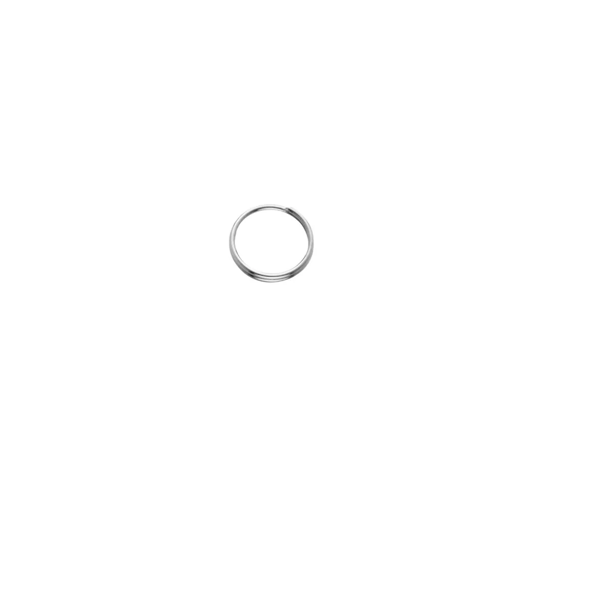 Nøkkelringer av metall, Ø30 mm 10-pakning