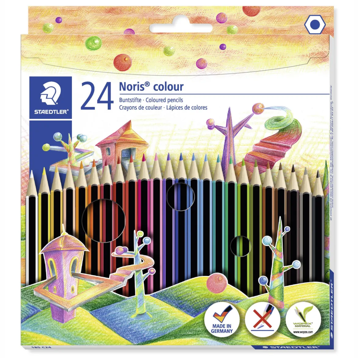 Noris Color Fargeblyanter 24st