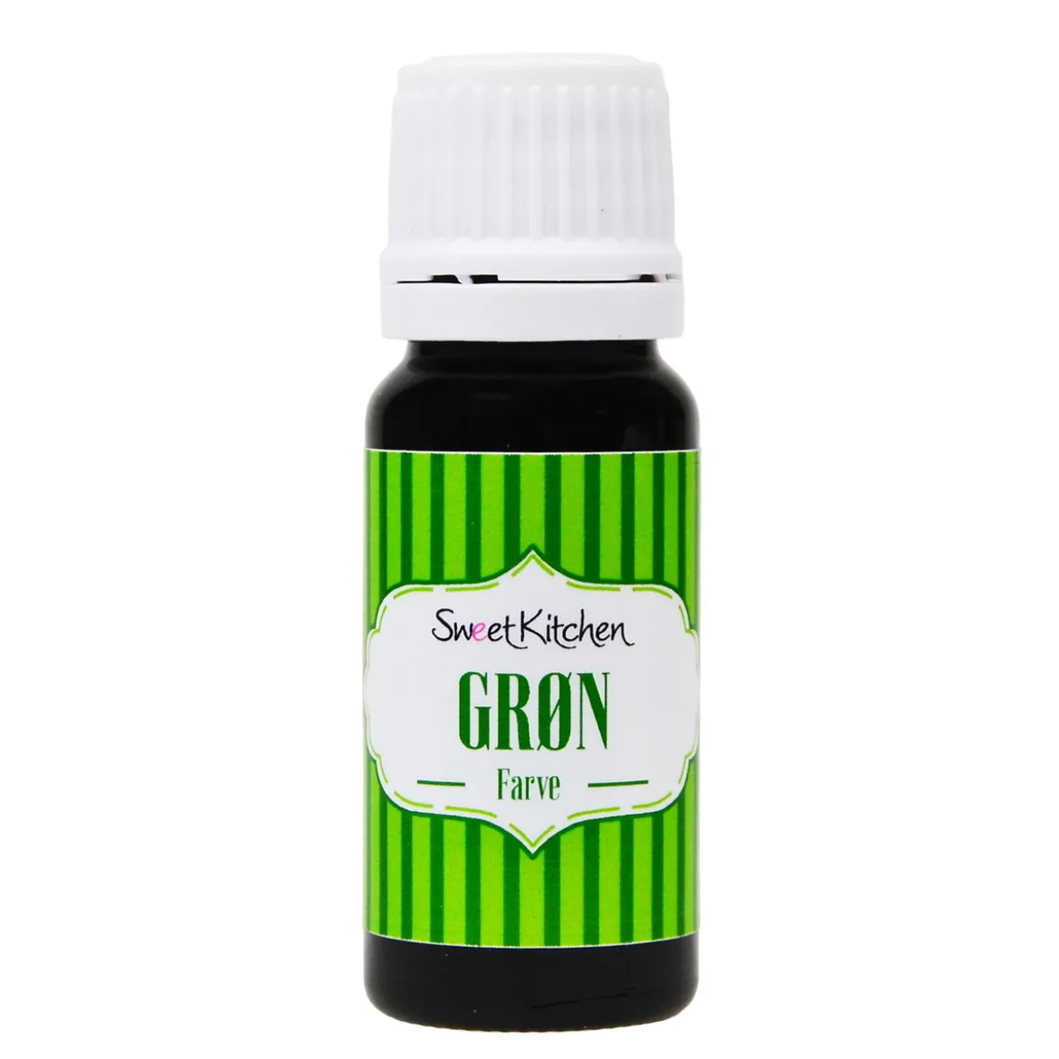 Næringsmiddelfarge, dropsfarge 10 ml grønn