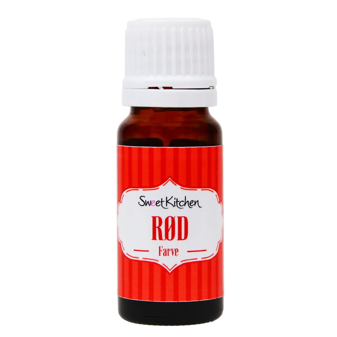 Næringsmiddelfarge, dropsfarge 10 ml rød