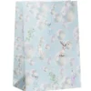 24 næringsmiddelgodkjente poser av papir, 16×9×23 cm – bobler og fabeldyr!