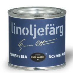 Ottossons Färgmakeri linoljemaling 100 ml, Öjablå 4918–B20G