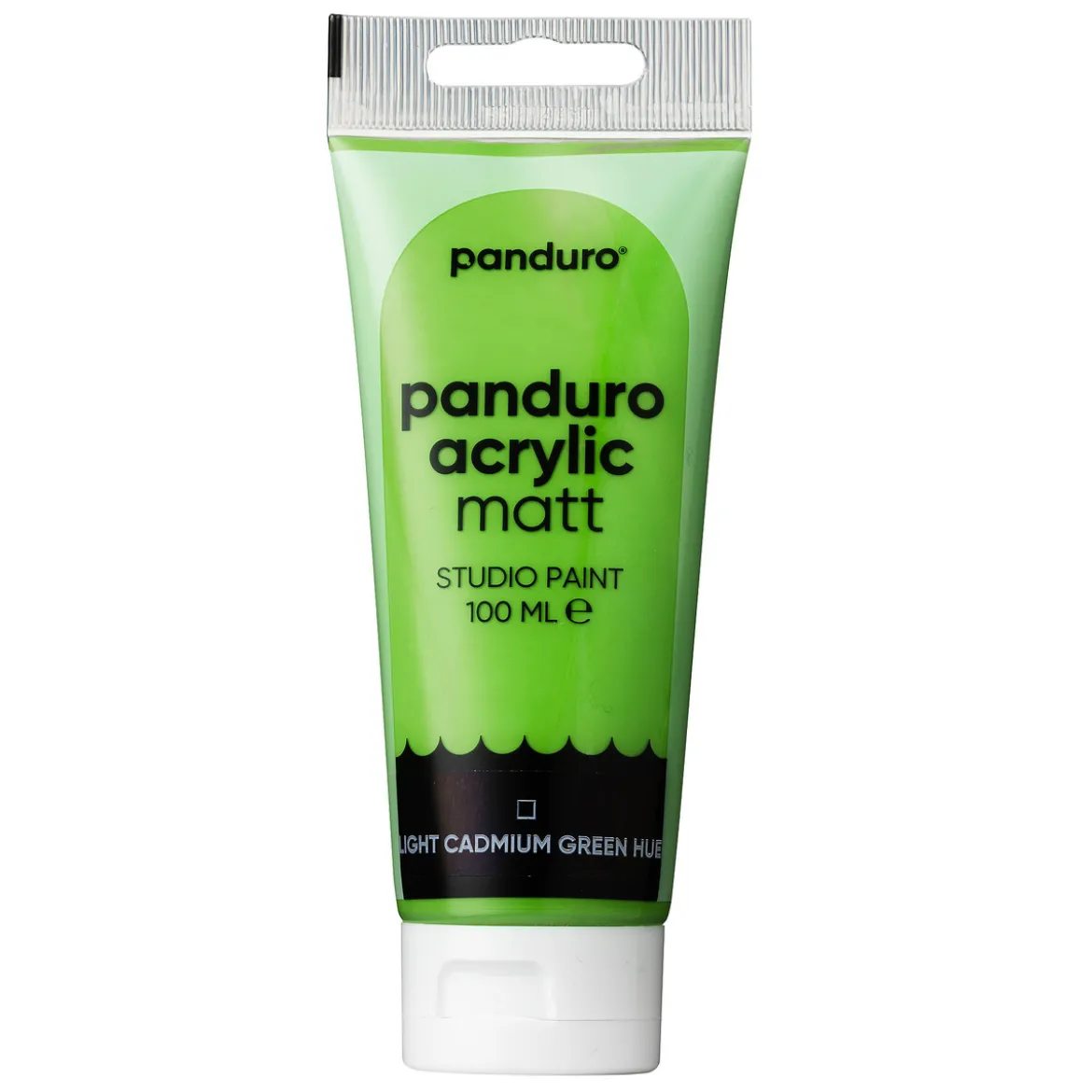 Panduro Acrylic akrylmaling, matt 100 ml – Light cadmium green hue