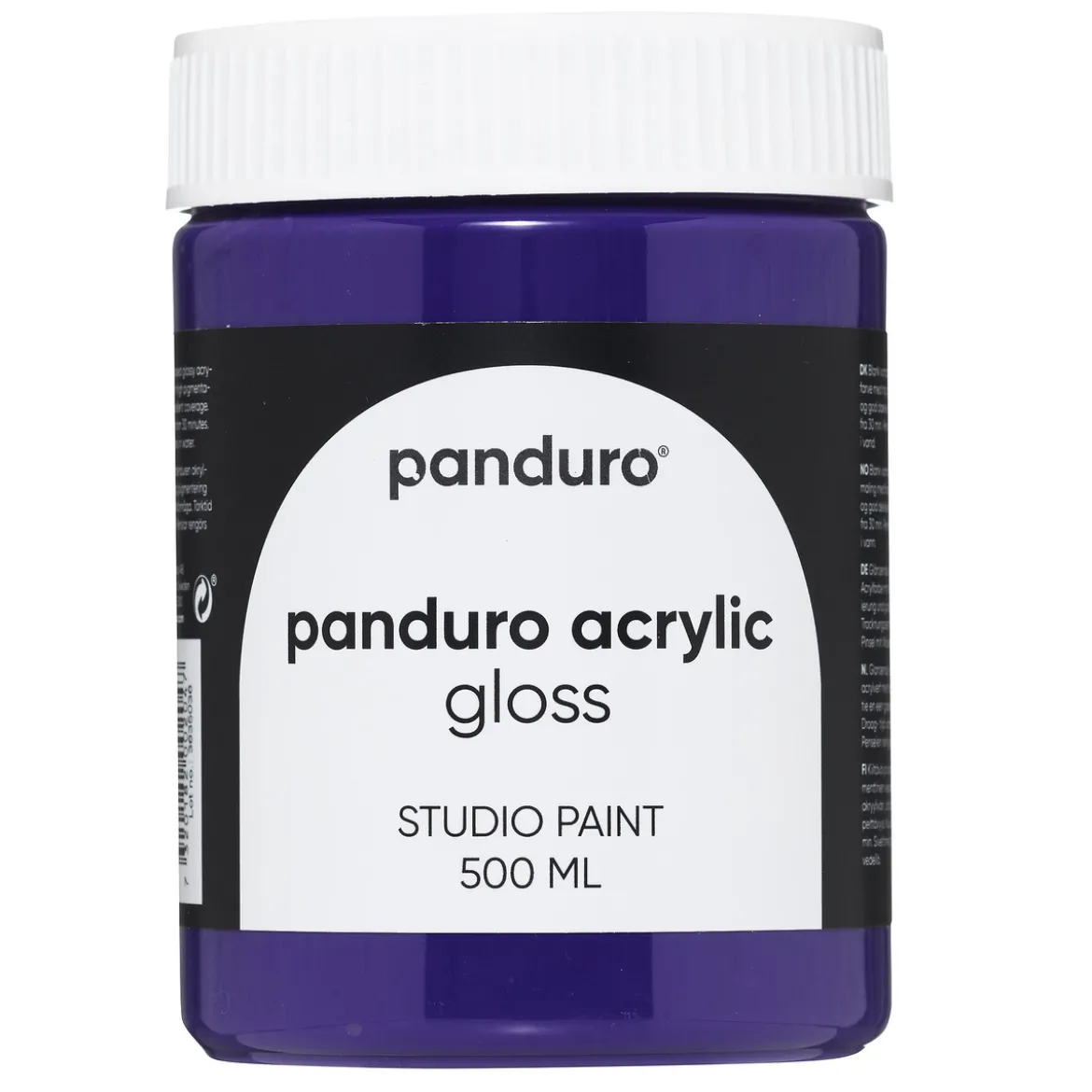 Panduro Acrylic Gloss blank akrylmaling 500 ml Purple