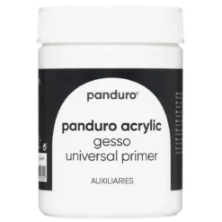 Panduro Acrylic medium gesso, 500 ml dekkende hvit grunnmaling