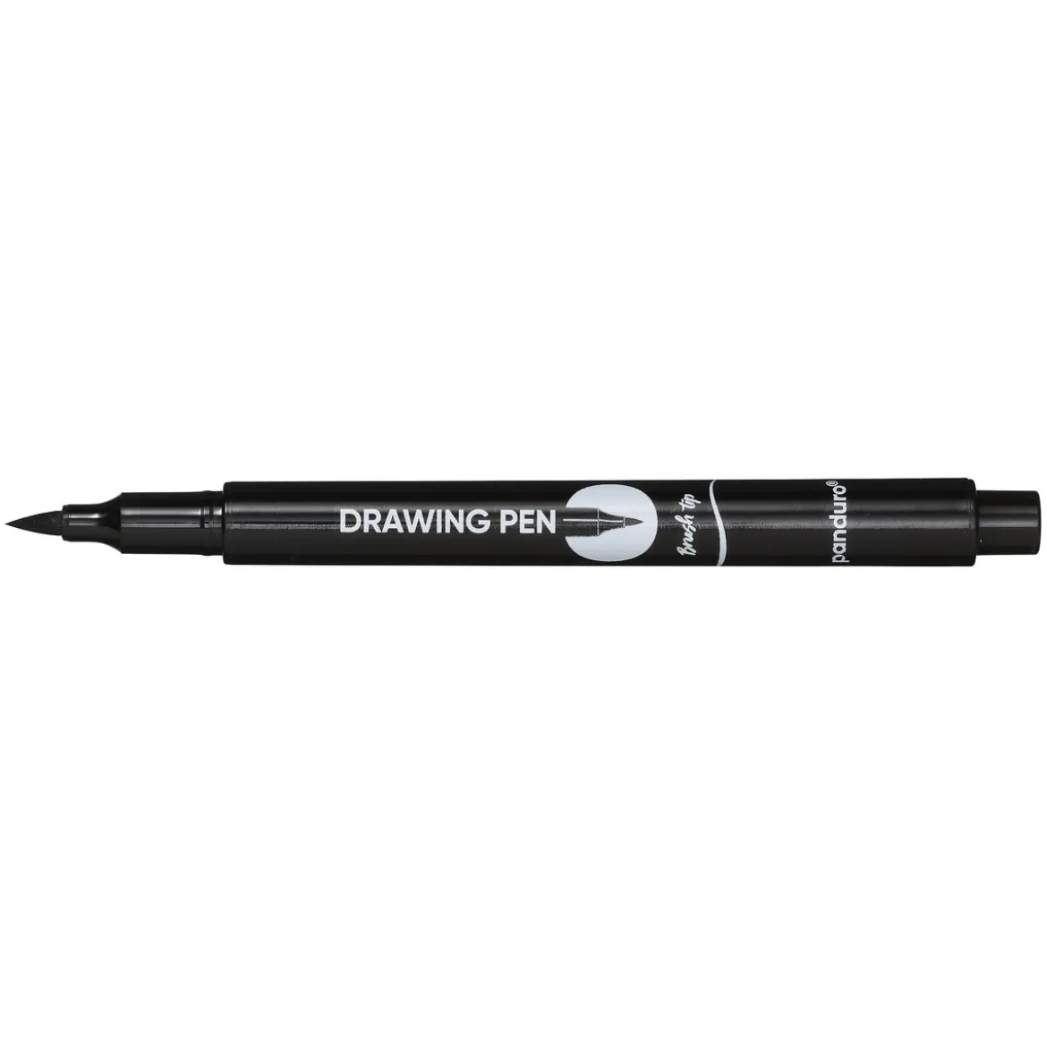Panduro brushpen svart